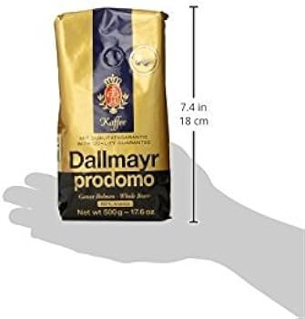 Amazon.com : Dallmayr Prodomo Whole Bean Gormet Coffee 500 G