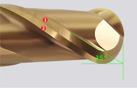 XBF-TOOL Schaftfräser Aluminium 4/6/8 Mm – 3-schneidig, Extra Lang 75-150 Mm, HRC50