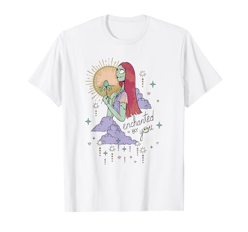 T-shirt Sally L'Étrange Noël de Monsieur Jack top coton Disney noir