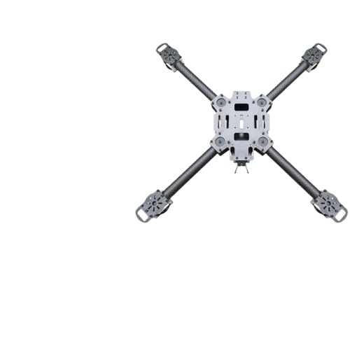 13�C���`�̃J�[�{���t�@�C�o�[�h���[���t���[��HTX Quadcopter��Hexacopter�ƌ݊����̂����s���ԂƏd���y�C���[�h�e�ʂ̂��߂�(4 Axis 14 Inch)