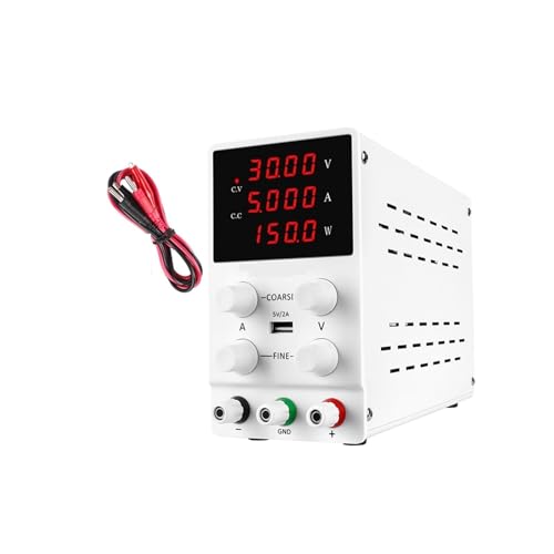 Banc d'alimentation variable 30V pour atelier de réparation blanc