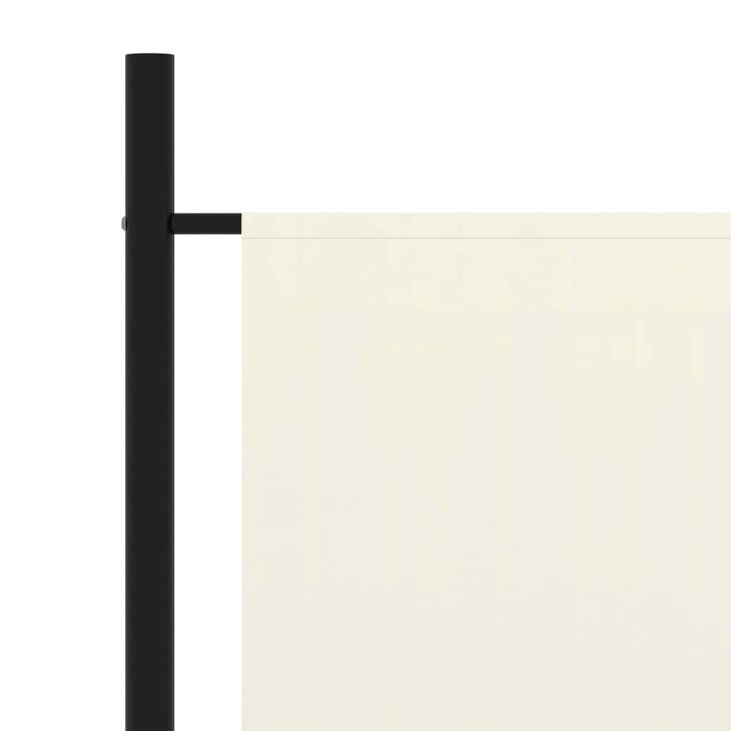 Paravento a 1 Pannello,Pannello Divisore per la Stanza Divisoria Interno Decorazioni Per patio, ufficio, casa, ospedale Bianco Crema 175x180 cm
