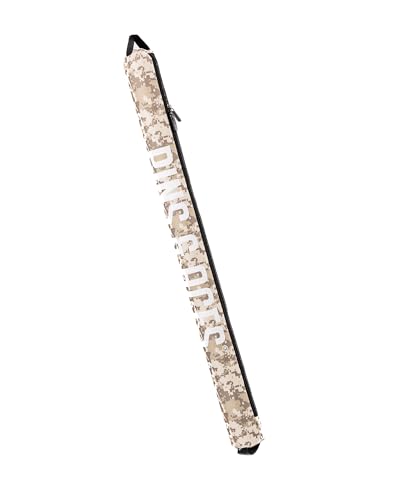 Pins & Aces Beer Sleeve 7-Can Insulated Cooler Sleeve - Stores Up to 7 Cans Discreetly in Your Golf Bag Keeps Beverages Cold On The Golf Course - Fits Most Golf Bags Styles & Types (White Digi)