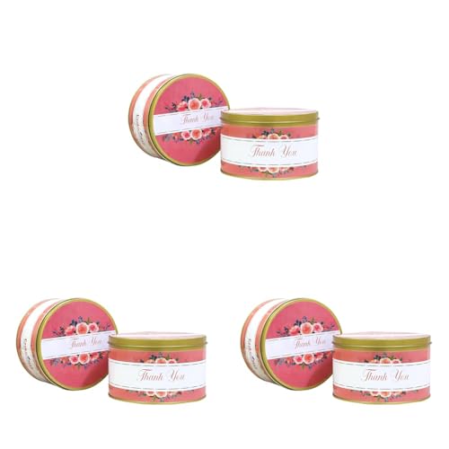 Image of Thank You Gift Pack - 300g | Perfect For Return Gifts | Assorted Cookies Gift| Butter Cashew | Freshly Baked Australian Cookies In 5 Flavours | Tin Hampers For Friends And Family (Pack of 3)