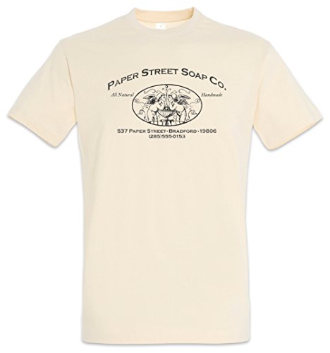 Urban Backwoods Paper Street Soap Co. Herren T-Shirt Beige Größe 2XL