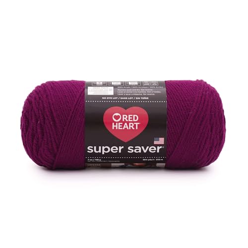 Image of Red Heart Super Saver Yarn, Mulberry