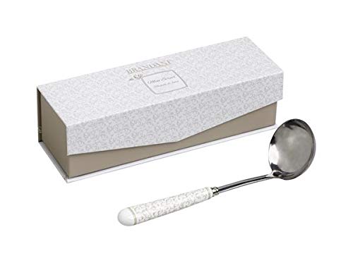 Brandani 53429 Mini Server Riccioli Di Fata Inox Con Manico In Ceramica 21 cm