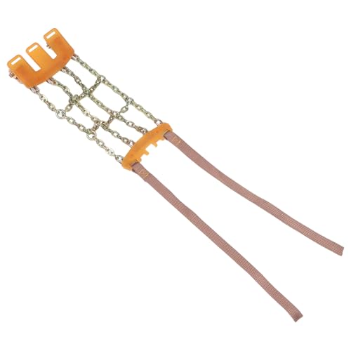 NIYANGLE Cadenas para Neumáticos de Nieve para Suv y Pickup, Antideslizantes y Ligeras de Acero Manganeso, Uso de Emergencia en Terrenos con Nieve