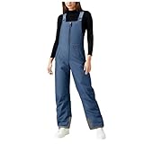 Caractéristiques : le pantalon de neige est équipé de bretelles réglables pour un ajustement personnalisé. Il dispose d'une fermeture éclair intégrale sur le devant pour un enfilage et un retrait faciles, et de multiples poches pour ranger les essentiels tels que les forfaits de ski ou les petits gadgets. Les zones renforcées de la cheville ajoutent de la durabilité.