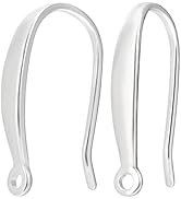 Beebeecraft 1 Doos 10Pcs Oor Draden Sterling Zilver Franse Oorbel Haken