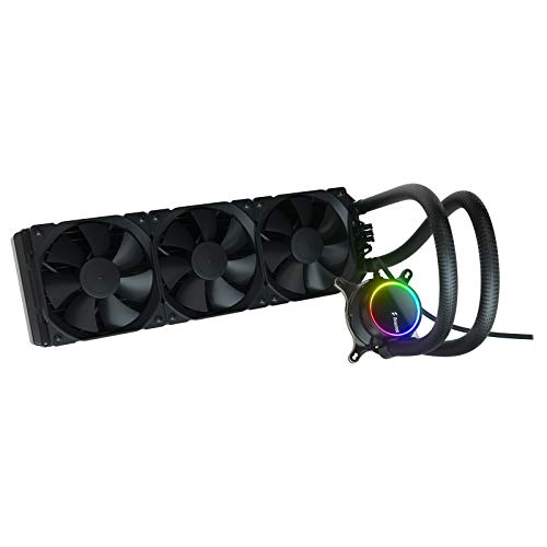 Fractal Design Celsius+ S36 Dynamic X2 PWM Black 360mm, ARGB Pumpe, Silent Performance Slim Radiator AIO CPU Wasserkühlung, Liquid/Water Cooler