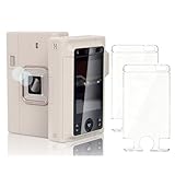 Tuvzylory Displayschutzfolie aus gehärtetem Glas, kompatibel mit Fujifilm Polaroid Liplay+, kratzfest, wasser- und ölbeständig, HD-Klarschutz (2 Stück)