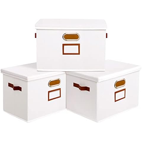 OUTBROS Cajas de almacenamiento plegables, 3 unidades Cover