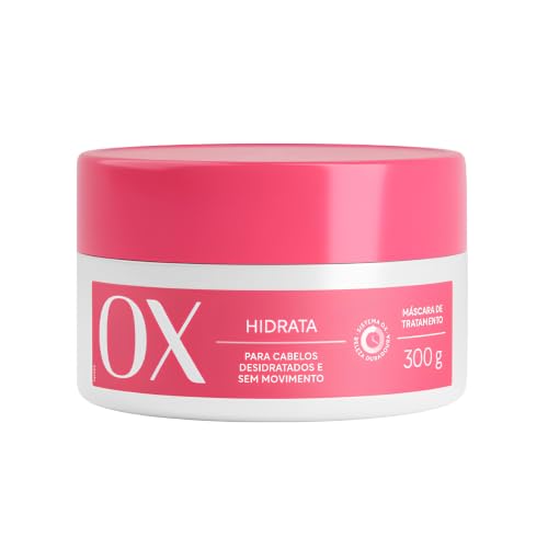 Máscara De Tratamento OX Hidrata Para Cabelos Desidratados 300g | Hidratação intensa para cabelos macios e com brilho
