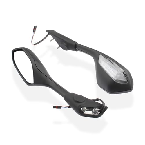 Espejos retrovisores con intermitentes para BMW S1000RR 2019-2022 negros par