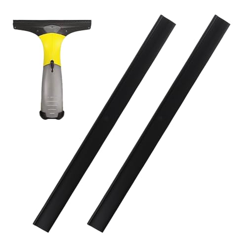 volumoon Replacement Blades for Window Vac 280mm, Glass Cleaner Replacement Lips, Squeegee Blades for WV2 WV5 Window Vacs, 2 Pcs Window Vac Accessories, Rubber Damage-Free Glass Cleaning Household