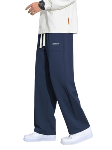 Image of Samfor Mid Rise Stretchable Baggy Track Pants for Men - Premium Polycotton Causal Baggy Fit Jogger