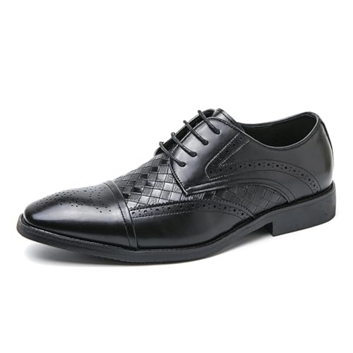 Chaussures Oxford en cuir véritable de qualité supérieure pour homme distingué