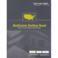 Kaplan PMBR Bar Review Multistate Outline Book Substantive Content Outlines for all 6 MBE Subjects B00489PIYM Book Cover