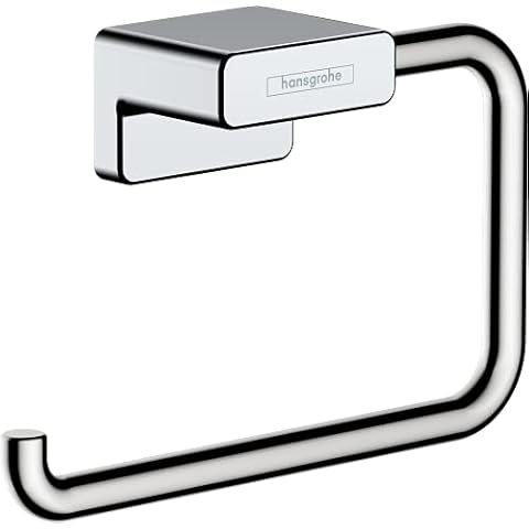 hansgrohe Toilettenpapierhalter AddStoris, Klopapierhalter ohne Deckel Cover
