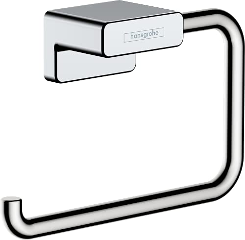 Preisvergleich Produktbild hansgrohe Toilettenpapierhalter AddStoris, Klopapierhalter ohne Deckel, Chrom, 1 Rolle