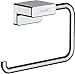 Produktbild hansgrohe Toilettenpapierhalter AddStoris, Klopapierhalter ohne Deckel, Chrom, 1 Rolle