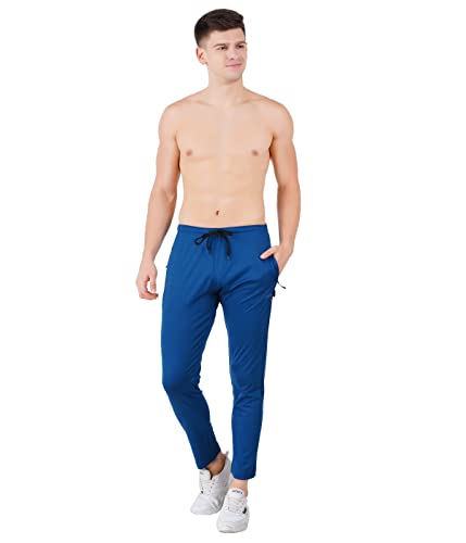 Image of VEGO 4 Way Lycra Track Pant for Mens, Dry Fit Track Pant for Men
