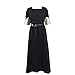 Produktbild Zhangjianwangluokeji Arya Kostüm Halloween Cosplay Kleid Schwarzweiss-Akademie-Trainingskleidung (X-Small, Schwarz)