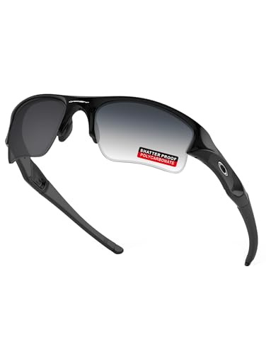 Image of PRO+ Polycarbonate Replacement Lenses & Rubber Kits /Nose Pads for Oakley Flak Series Sunglasses