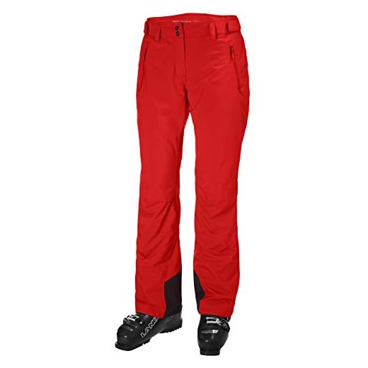 Helly Hansen kvinnors legendariska isolerade byxor dambyxor Röd L