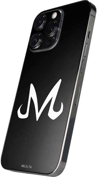 Vista 56 de Skinit Calcomanía para iPhone 14 Pro Max, diseño oficial de Dragon Ball Z Goku Iconic Kanji Symbol Naranja