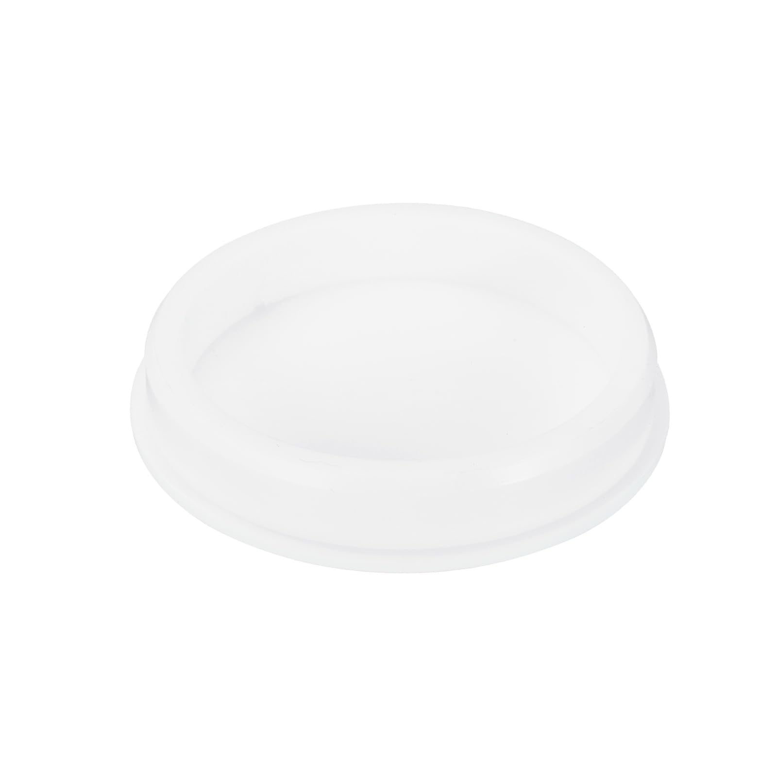 sourcing map 1Pcs Silicone Hole Plug 91.3mm, White High Temp T Type Rubber Stoppers for 90-91mm Hole, Waterproof Button Hole End Covers for Powder Coating, Sealing Plugs, Pipe Holes