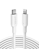 Anker PowerLine II USB-C & ライトニングケーブル MFi認証 USB PD対応 急速充電 iPhone 14 / 13 / 12 / SE(第3世代) 各種対応 (3.0m ホワイト)
