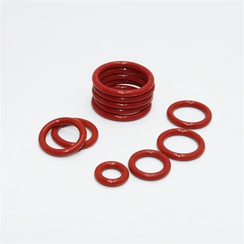 VROOV[ObV[ bh VMQ ϖRKXPbg zǗp CS1/1.5/2/2.4/3.1mm(O-ring 20pcs,OD 20mm CS1mm)