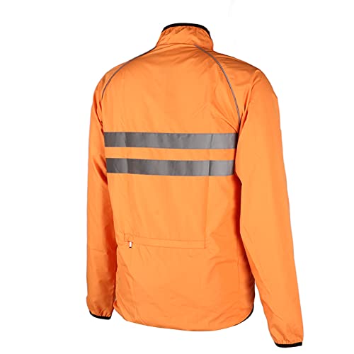 Chaqueta ciclismo transpirable cortaviento reflectante XL miniatura 7