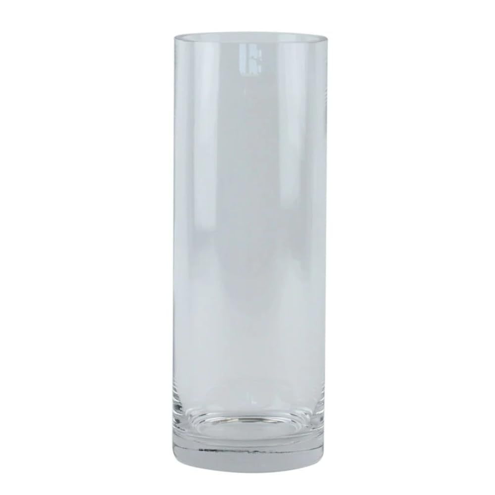 Glass Cylinder Vase D9cm 25cm