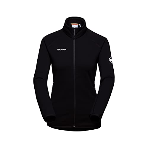 Mammut Aconcagua ML Jacket Women | Fleecejacke für Damen, Outdoor Midlayer Pullover, Für Sport & Wandern, Winter Unterziehjacke, Skibekleidung, Warm | Schwarz, M