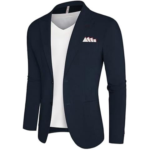 PJ PAUL JONES Slim Fit Casual Blazer Cover