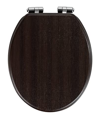 Tapa Wc Roca Victoria Madera Wengue Marca Wenko