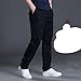 Produktbild Herbst und Winter verdickte Overalls mit geradem Bein, lockere Hosen für Herren, Winter Plus Samt-Baumwollhose aus Reiner Baumwolle, verschleißfest, w-XXL,5,China