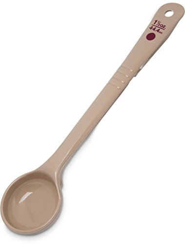 Image of Carlisle FoodService Products Long Handle Measuring Spoon 1 Ounces Beige