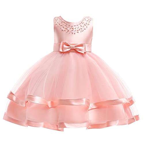 NSSMWTTC 3M-9T Baby Pageant Dress Toddler Girls Tutu Gown Flower Wedding Dresses
