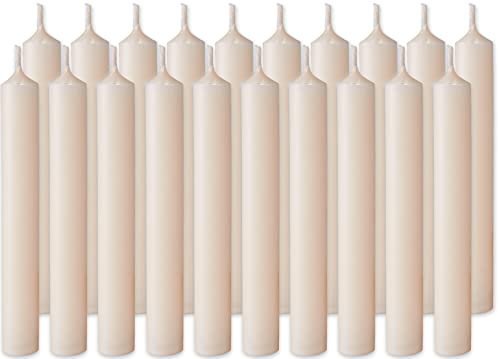 BRUBAKER 20er Pack Geburtstagskerzen Champagner 9,5 cm - kleine...