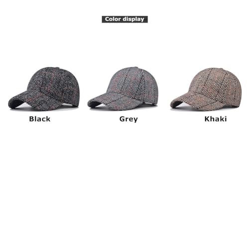 Gorras de Béisbol con Estampado de Cuadros Ajustables miniatura 3