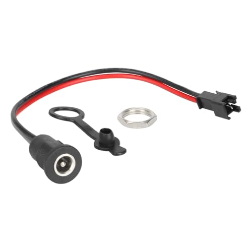 Enchufes de alimentación hembra de alta corriente de 5,5 x 2,1 mm, enchufes de carga para scooter eléctrico, fácil