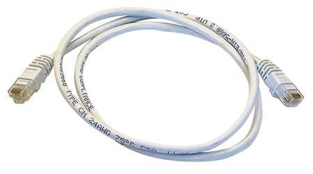 Cable Ethernet Cat 5e Blanco 0.91 m miniatura 1