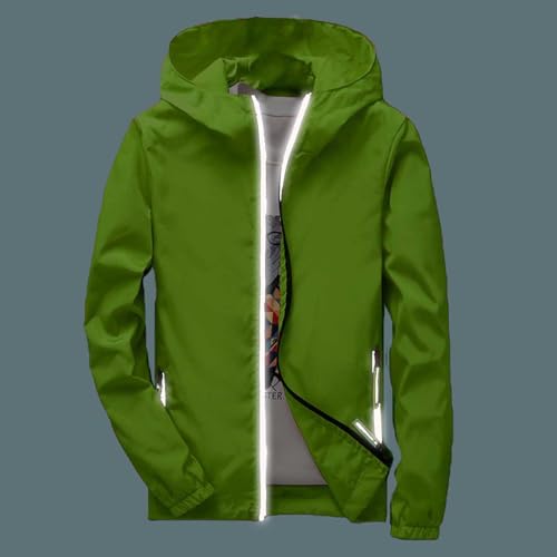 Fxbar Packable Men's Hooded Waterproof Rain Jacket Lightweight Windbreaker for Travel Hiking Running Cycling Commute2