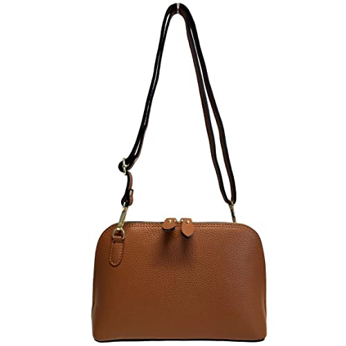 Sac en cuir véritable pour femme de qualité supérieure avec finitions soignées en métal