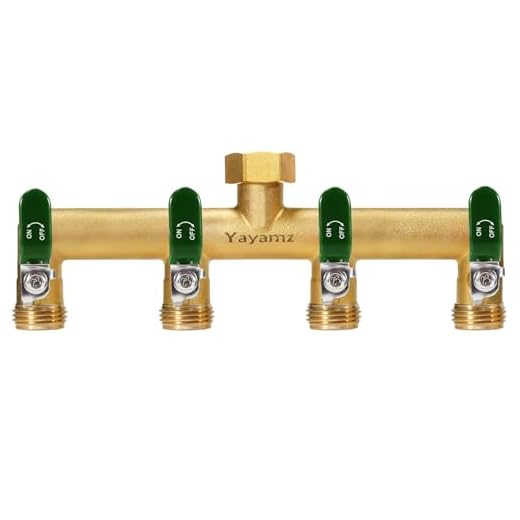 Yayamz Heavy Duty Garden Hose Splitter