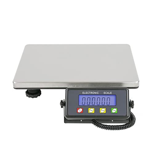 Báscula digital comercial portatil 200kg plataforma miniatura 3